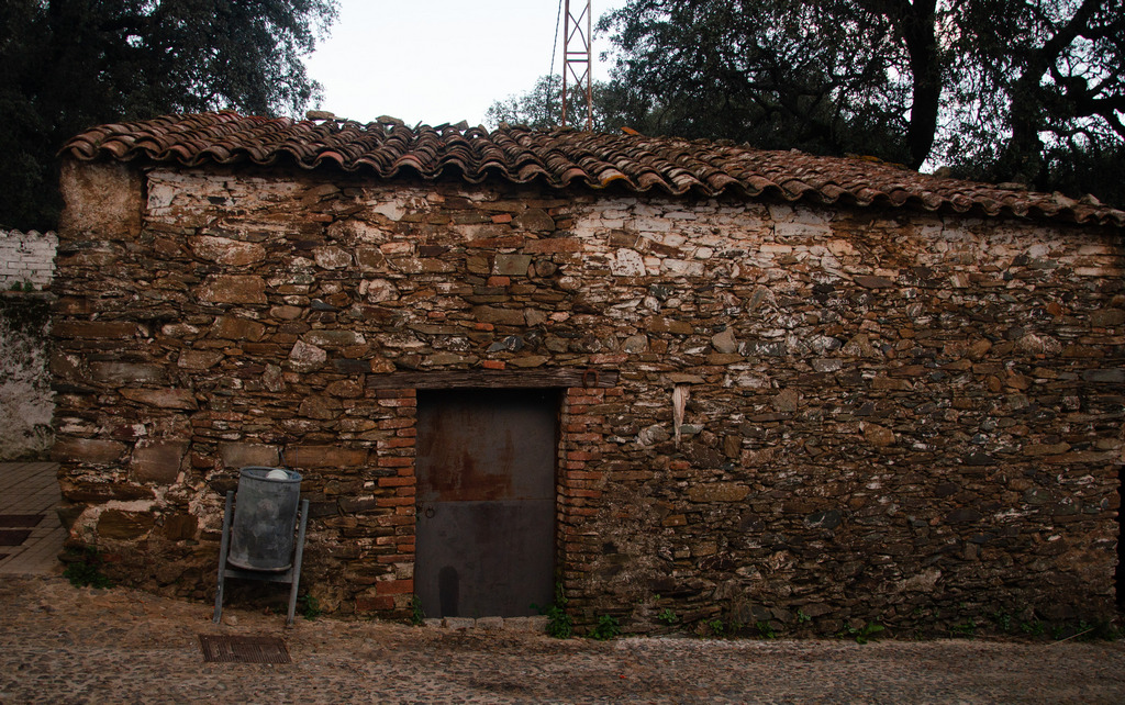 Exterior de una casa refugio